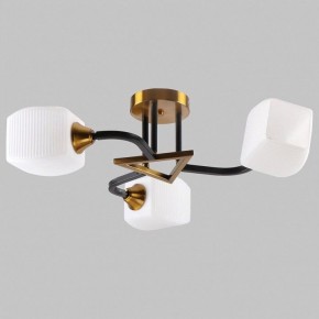 Люстра на штанге Imex MD.52009 MD.52009-3-S-BK+GAB в Воткинске - votkinsk.ok-mebel.com | фото