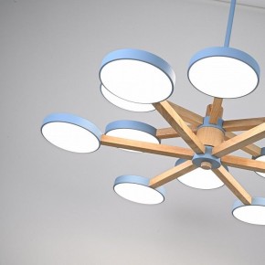 Люстра на штанге Imperiumloft TURNA Blue TURNA-DBL01 в Воткинске - votkinsk.ok-mebel.com | фото 6
