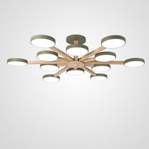 Люстра на штанге Imperiumloft TURNA Khaki TURNA-B01 в Воткинске - votkinsk.ok-mebel.com | фото