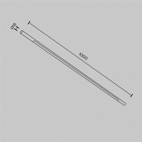 Модульный светильник Maytoni Basis C100CL-L1000-24W3-6K-BS в Воткинске - votkinsk.ok-mebel.com | фото 6