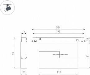 Накладной светильник Arlight MAG-ORIENT 049994 в Воткинске - votkinsk.ok-mebel.com | фото 2