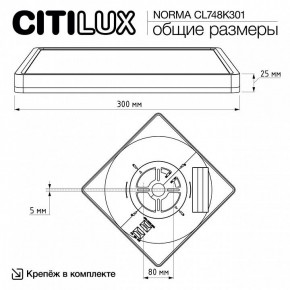 Накладной светильник Citilux Norma CL748K301 в Воткинске - votkinsk.ok-mebel.com | фото 11