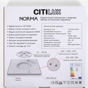 Накладной светильник Citilux Norma CL748K301 в Воткинске - votkinsk.ok-mebel.com | фото 8