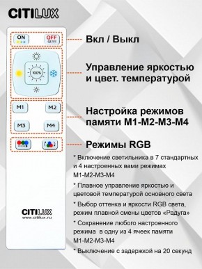 Накладной светильник Citilux Симпла CL714K480G в Воткинске - votkinsk.ok-mebel.com | фото 10