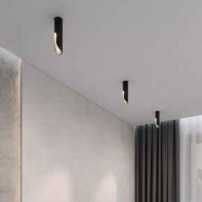 Накладной светильник Elektrostandard Apex 25113/LED 7W 3000K черный в Воткинске - votkinsk.ok-mebel.com | фото 3