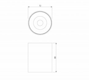 Накладной светильник Elektrostandard Primo 25116/LED в Воткинске - votkinsk.ok-mebel.com | фото 3