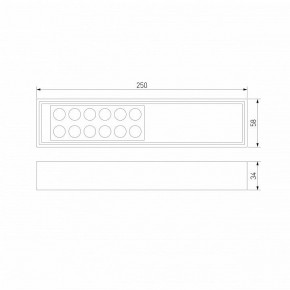 Накладной светильник Elektrostandard Tend a068850 в Воткинске - votkinsk.ok-mebel.com | фото 3