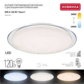 Накладной светильник Эра Классик SPB-6-120-RC Saturn (С) в Воткинске - votkinsk.ok-mebel.com | фото 3
