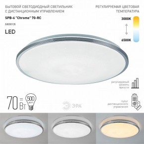 Накладной светильник Эра Классик SPB-6-70-RC Chrome в Воткинске - votkinsk.ok-mebel.com | фото 2