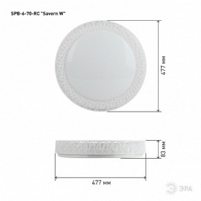 Накладной светильник Эра Классик SPB-6-70-RC Savern W в Воткинске - votkinsk.ok-mebel.com | фото 11