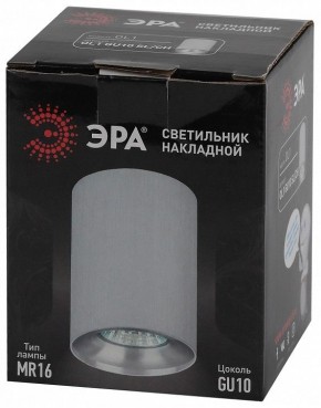 Накладной светильник Эра  OL1 GU10 SL/CH в Воткинске - votkinsk.ok-mebel.com | фото 8
