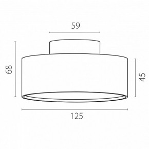 Накладной светильник Lightstar Acuto 215936 в Воткинске - votkinsk.ok-mebel.com | фото 4