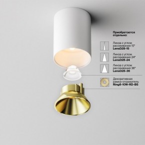 Накладной светильник Maytoni Alfa LED C064CL-8W2.7K-RD-WB в Воткинске - votkinsk.ok-mebel.com | фото 3