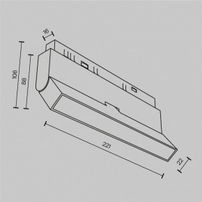 Накладной светильник Maytoni Basis Rot TR036-2-12W2.7K-B в Воткинске - votkinsk.ok-mebel.com | фото 7