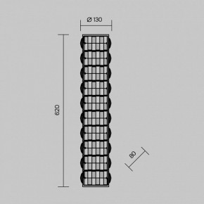 Накладной светильник Maytoni Castello MOD336WL-L35G3K в Воткинске - votkinsk.ok-mebel.com | фото 3