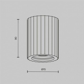 Накладной светильник Maytoni Conik gyps C121CL-GU10-W в Воткинске - votkinsk.ok-mebel.com | фото 7