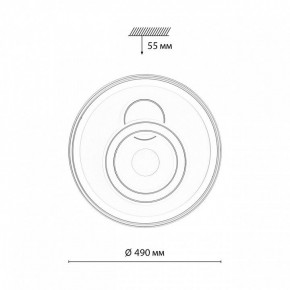 Накладной светильник Sonex Gemini 7785/85L в Воткинске - votkinsk.ok-mebel.com | фото 10