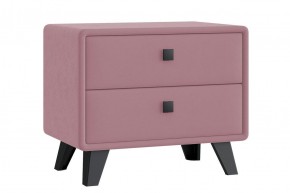 НИКОЛЬ Тумба широкая 2 ящика (розовый) в Воткинске - votkinsk.ok-mebel.com | фото