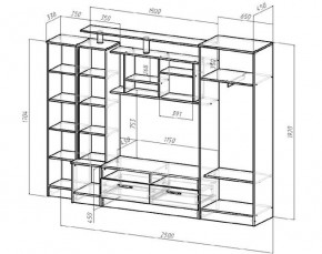 ОСКАР Гостиная (ЯШТ/ЯШС) в Воткинске - votkinsk.ok-mebel.com | фото 2