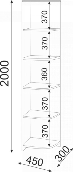 Подростковая ОСТИН (модульная) в Воткинске - votkinsk.ok-mebel.com | фото 32