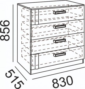 Подростковая Волкер (модульная) в Воткинске - votkinsk.ok-mebel.com | фото 15