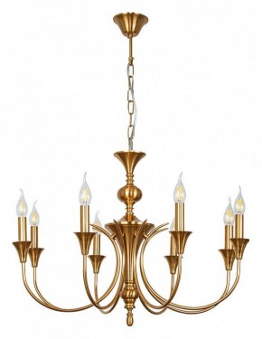 Подвесная люстра Arte Lamp Collinetta A4094LM-8PB в Воткинске - votkinsk.ok-mebel.com | фото 2