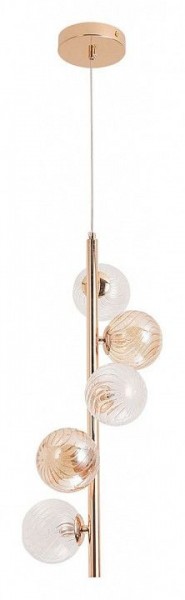 Подвесная люстра Arte Lamp Etereo A5261SP-5GO в Воткинске - votkinsk.ok-mebel.com | фото 2