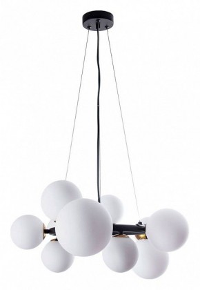Подвесная люстра Arte Lamp Gemini A2243SP-10BK в Воткинске - votkinsk.ok-mebel.com | фото 2