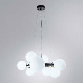 Подвесная люстра Arte Lamp Gemini A2243SP-10BK в Воткинске - votkinsk.ok-mebel.com | фото 3