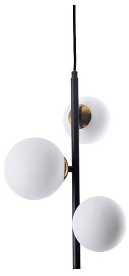 Подвесная люстра Arte Lamp Gemini A2243SP-3BK в Воткинске - votkinsk.ok-mebel.com | фото