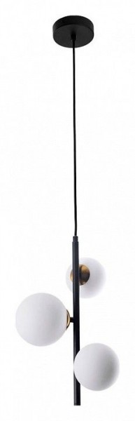 Подвесная люстра Arte Lamp Gemini A2243SP-3BK в Воткинске - votkinsk.ok-mebel.com | фото 2