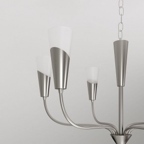 Подвесная люстра Eurosvet Rhyton 60167/6 никель в Воткинске - votkinsk.ok-mebel.com | фото 8