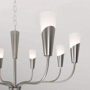 Подвесная люстра Eurosvet Rhyton 60167/8 никель в Воткинске - votkinsk.ok-mebel.com | фото 7