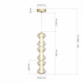 Подвесная люстра ST-Luce SPINE SL6136.213.01 в Воткинске - votkinsk.ok-mebel.com | фото 4