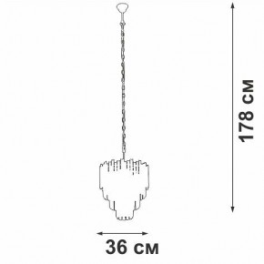 Подвесная люстра Vitaluce V58470 V58470-8/5 в Воткинске - votkinsk.ok-mebel.com | фото 4