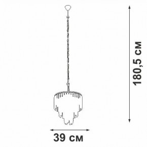 Подвесная люстра Vitaluce V5867 V5867-8/10 в Воткинске - votkinsk.ok-mebel.com | фото 5