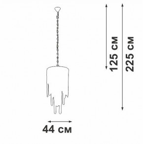 Подвесная люстра Vitaluce V5885 V5885-9/7 в Воткинске - votkinsk.ok-mebel.com | фото 3