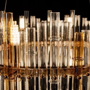 Подвесной светильник Arte Lamp Crystalla A4111LM-16GO в Воткинске - votkinsk.ok-mebel.com | фото 6