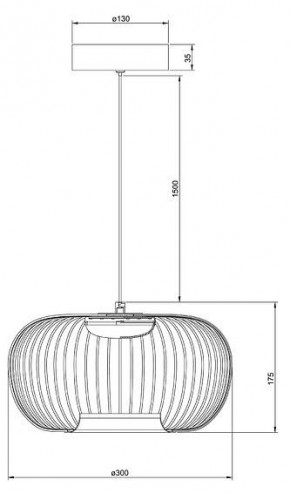 Подвесной светильник Arte Lamp Flare A3527SP-12BK в Воткинске - votkinsk.ok-mebel.com | фото 3
