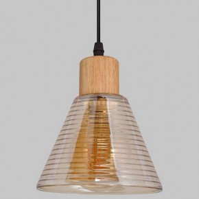 Подвесной светильник Imex MD.5870 MD.5870-1-P-WOOD+BK в Воткинске - votkinsk.ok-mebel.com | фото