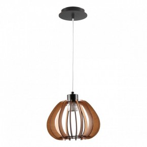 Подвесной светильник Imex MD.9012 MD.9012-1-P-BK+WOOD в Воткинске - votkinsk.ok-mebel.com | фото 2