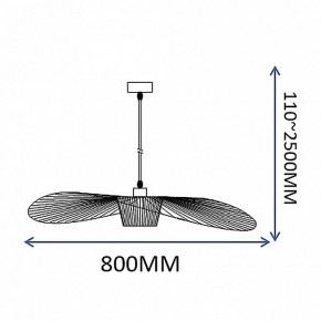 Подвесной светильник Imperiumloft HAT Black ﻿HAT01 в Воткинске - votkinsk.ok-mebel.com | фото 3