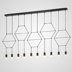 Подвесной светильник Imperiumloft Via Wireflow polyhedral Via01 в Воткинске - votkinsk.ok-mebel.com | фото