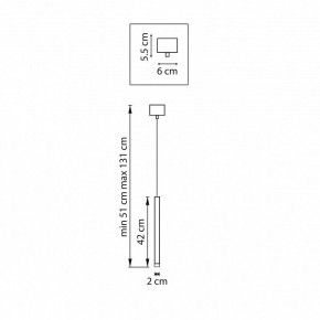 Подвесной светильник Lightstar Tubo LT7472431 в Воткинске - votkinsk.ok-mebel.com | фото 4