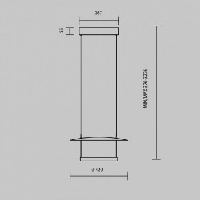 Подвесной светильник Maytoni Ambience MOD280PL-L23B3K1 в Воткинске - votkinsk.ok-mebel.com | фото 4