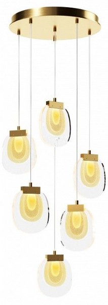 Подвесной светильник Maytoni Biology MOD367PL-L18BBSK в Воткинске - votkinsk.ok-mebel.com | фото