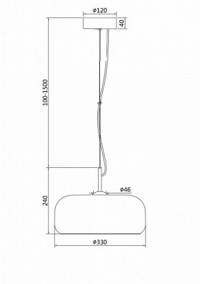 Подвесной светильник Maytoni Madmen MOD127PL-L6SG в Воткинске - votkinsk.ok-mebel.com | фото 3