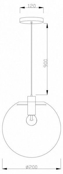 Подвесной светильник Moderli Aurora V11538-1P в Воткинске - votkinsk.ok-mebel.com | фото 3