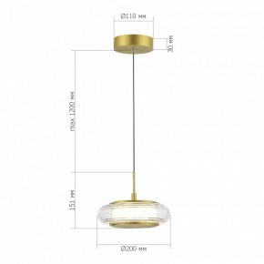 Подвесной светильник ST-Luce FRITTELA SL6239.203.01 в Воткинске - votkinsk.ok-mebel.com | фото 5