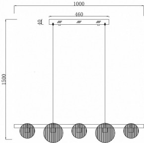 Подвесной светильник Stilfort Relux 4008/02/05PL в Воткинске - votkinsk.ok-mebel.com | фото 6